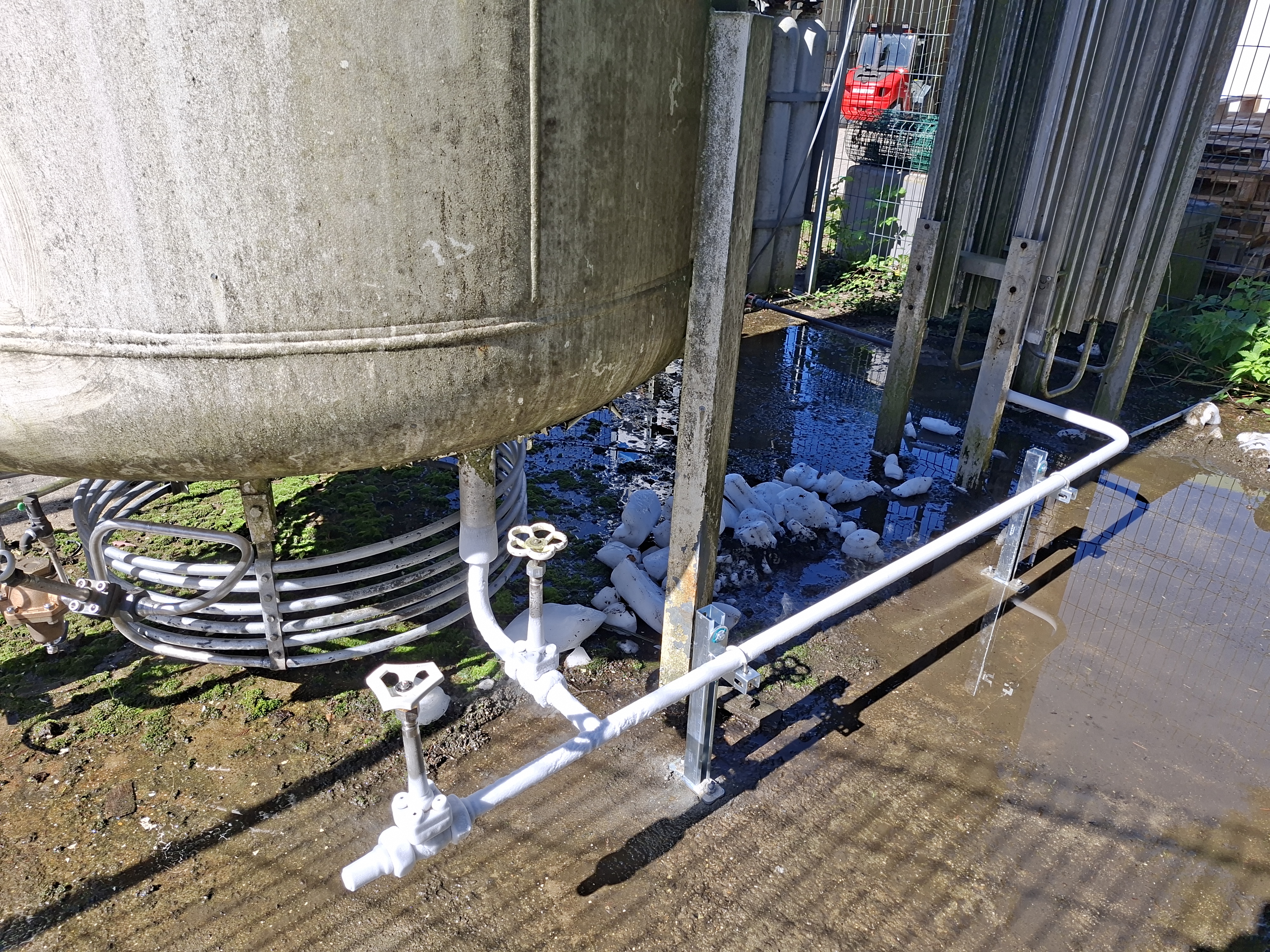Maintenance d'une installation de stockage et de distribution d'oxygène liquide